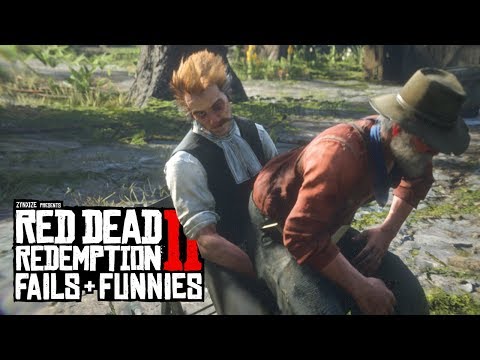 Red Dead Redemption 2 - Fails & Funnies #7 (Random & Funny Moments)