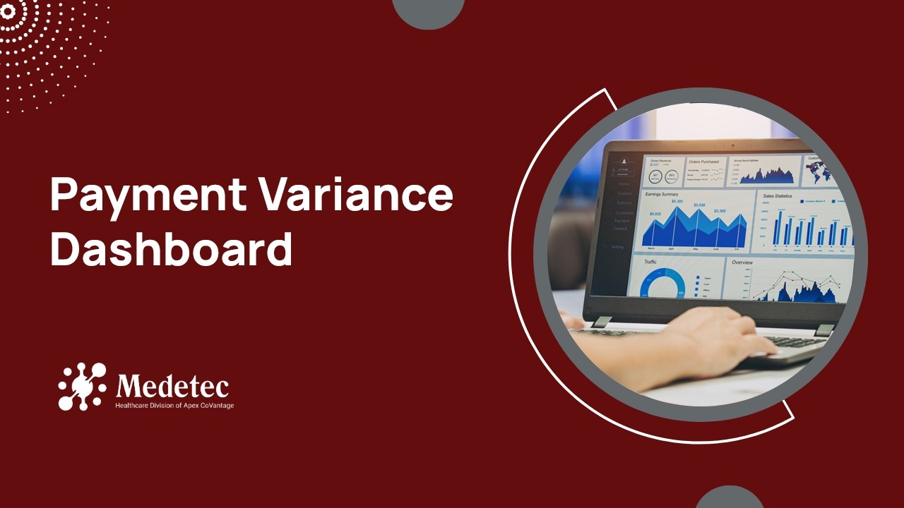 Payment Variance Report: Built for Healthcare Underpayment Tracking. Your New Recovery Assistant.
