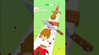 Perfect Slices -Food Cutting - ASMR- level 5-ANDROID Gameplay-#gameplay #shorts