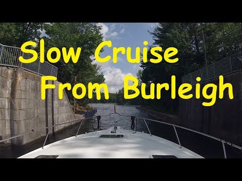 Burleigh Falls to Clear Lake   Sit Back Sunday GoPro Cruise