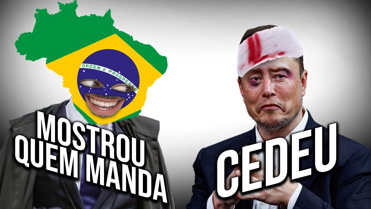 ELON MUSK arrega e X volta ao Brasil