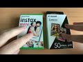 Zink Paper Vs Instax Film Differences Their Longevity