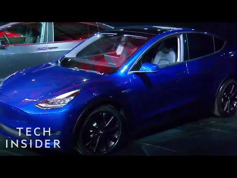 Watch Elon Musk Unveil The Tesla Model Y SUV Video