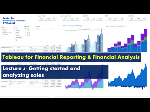 Tableau for Financial Reporting Financial Analysis Course Introduction