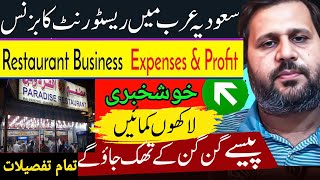 🤑 Low INVESMENT Starting from restaurant business in Saudia Arabia