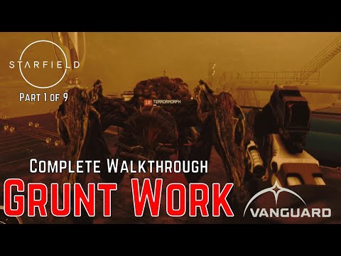 STARFIELD: UC Vanguard Side Mission: Grunt Work - Pt. 1 of 9 Full Walkthrough with Tips!