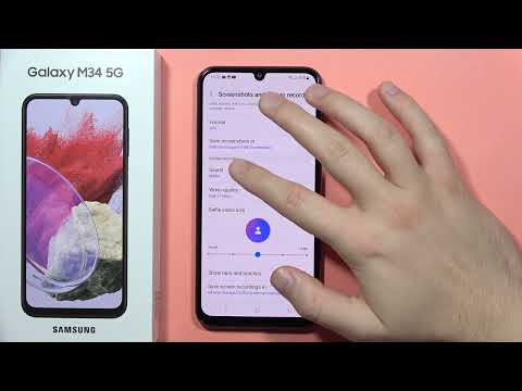 SAMSUNG Galaxy M34 5G: Record Microphone Sounds with Screen Recorder #galaxym34