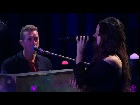 Selena Gomez X Coldplay - Let Somebody Go | FULL PERFORMANCE (Live From Late Late With James Corden)