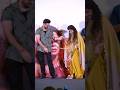 Rampothineni Helps Anupamaparameswaran To Wear Sandals At Paradha Movie Trailer Launch