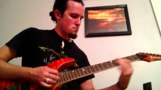 Maybe the best solo ever! &quot;Under a Glass Moon&quot; (Dream Theater) guitar cover. Dimarzio Gravity Storm