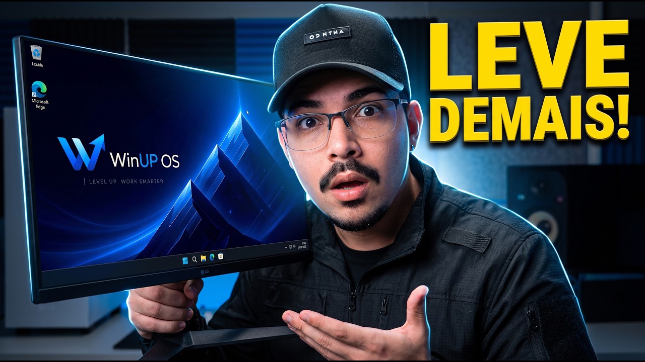 Windows 11 LEVE DEMAIS! ACABOU A LENTIDÃO com o WinUP OS