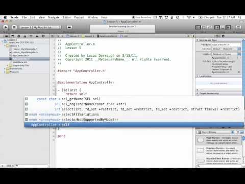 Cocoa Programming L5 - awakeFromNib