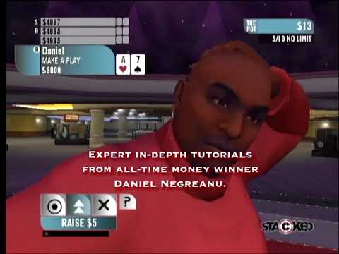Stacked with Daniel Negreanu (PlayStation 2, PlayStation Portable) - Trailer