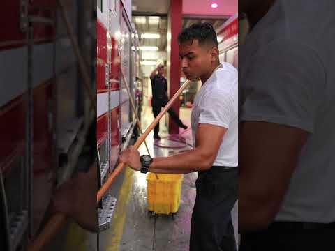 MIAMI FIREFIGHTER'S FIRST DAY ON THE JOB #firefighter #fire #PROBIE #PROBATIONARYFIREFIGHTER