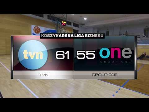 TVN vs Group ONE  - I kolejka - II Liga Warszawa - Koszykarska Liga Biznesu