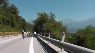 preview picture of video 'Giro del Lago di Santa Croce 2012'