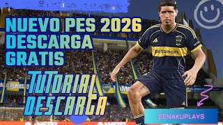 TUTORIAL DESCARGA e INSTALA FL 26 - Smoke Patch Football Life 2026 - PES 2021 OPTION FILE