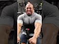 Seated Plate-Loaded Rows Training #shorts #bodybuilding