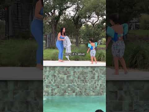 I've Never Seen Her So Scared!!! #shorts