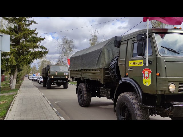 Автопробег ко Дню Победы в Тетюшах