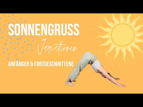 SONNENGRUSS für Anfänger und Fortgeschrittene | 10 Minuten Flow mit Variationen für alle Yoga Level