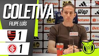 COLETIVA FILIPE LUÍS | AO VIVO | Flamengo x Internacional - Brasileirão 2026