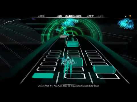 Nev Plays  Avicii   Wake Me Up audiosurf cover