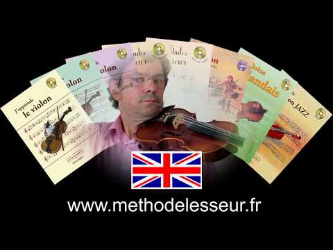 Volume 1 lesson 023 / 133 - Concerto patroto (2nd violin) - Learning Violin with the french method