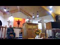 Sunday Morning Service---October 17, 2021