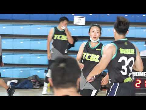 Rachelle He scored 15pts at her first offcial tcbl game