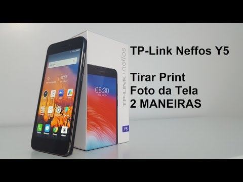 TP-Link Neffos Y5 | Como Tirar Print - Foto da Tela | 2 MANEIRAS