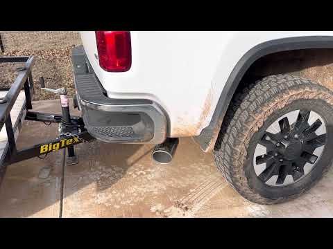 Borla S-Type exhaust system for Chevrolet 6.6 gas ( Cold start )