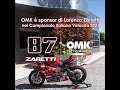OMK Sponsor Di Lorenzo Zanetti Nel CIV 2021 OMK Technology