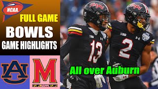 Auburn vs Maryland FULL HIGHLIGHTS (TransPerfect Music City Bowl) | NCAAF Highlights 2023