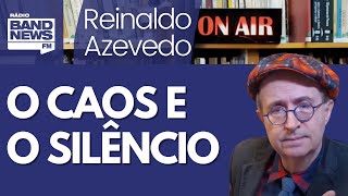 Reinaldo: E as instituições vão assistindo, inermes, ao avanço do crime sobre o Estado brasileiro