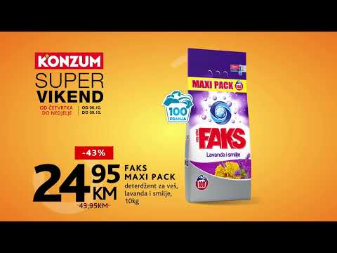 SUPER VIKEND donosi SUPER UŠTEDE! 06.10.- 09.10.2022.