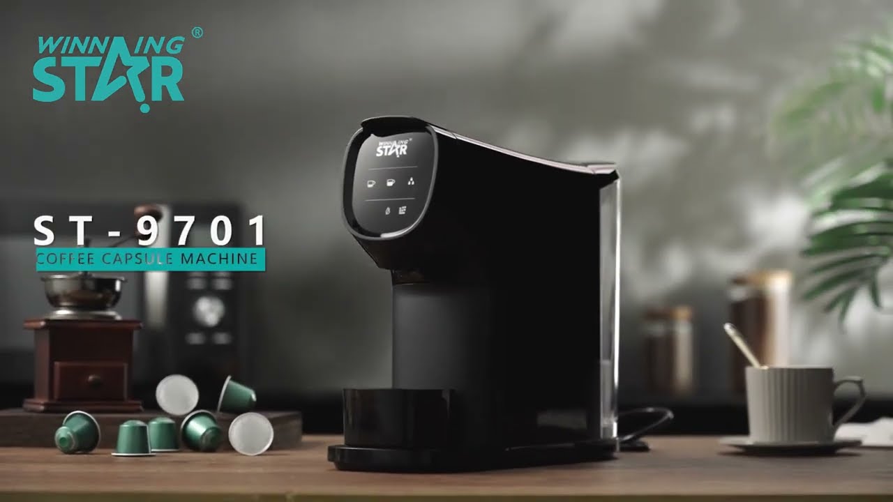 Machine à café à capsules haute performance Expresso video thumbnail