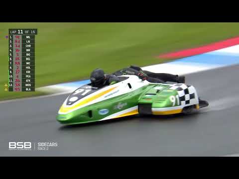 British Sidecar Championship 2025 Round 3 Knockhill Race 2