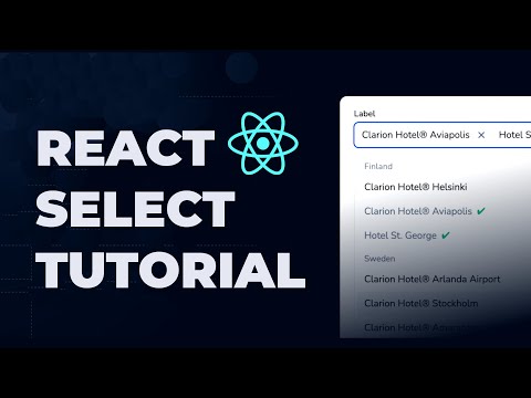 React Select Tutorial Multi Select Creatable Animated Selects