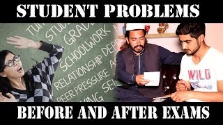 student problem before and after exams sam art pakistan funny videos 2018 types of students in exams