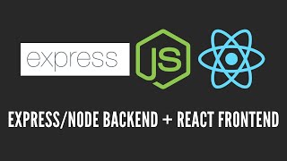 Download the video "How to Create a Express/Node + React Project | Node Backend + React Frontend"