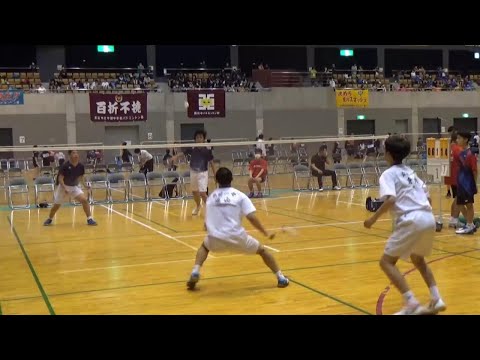 中体連2023 バドミントン競技
