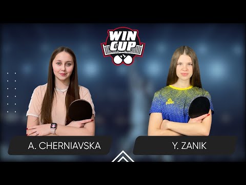 16:45 Alina Cherniavska - Yulianna Zanik West 4 WIN CUP 05.06.2024 | TABLE TENNIS WINCUP