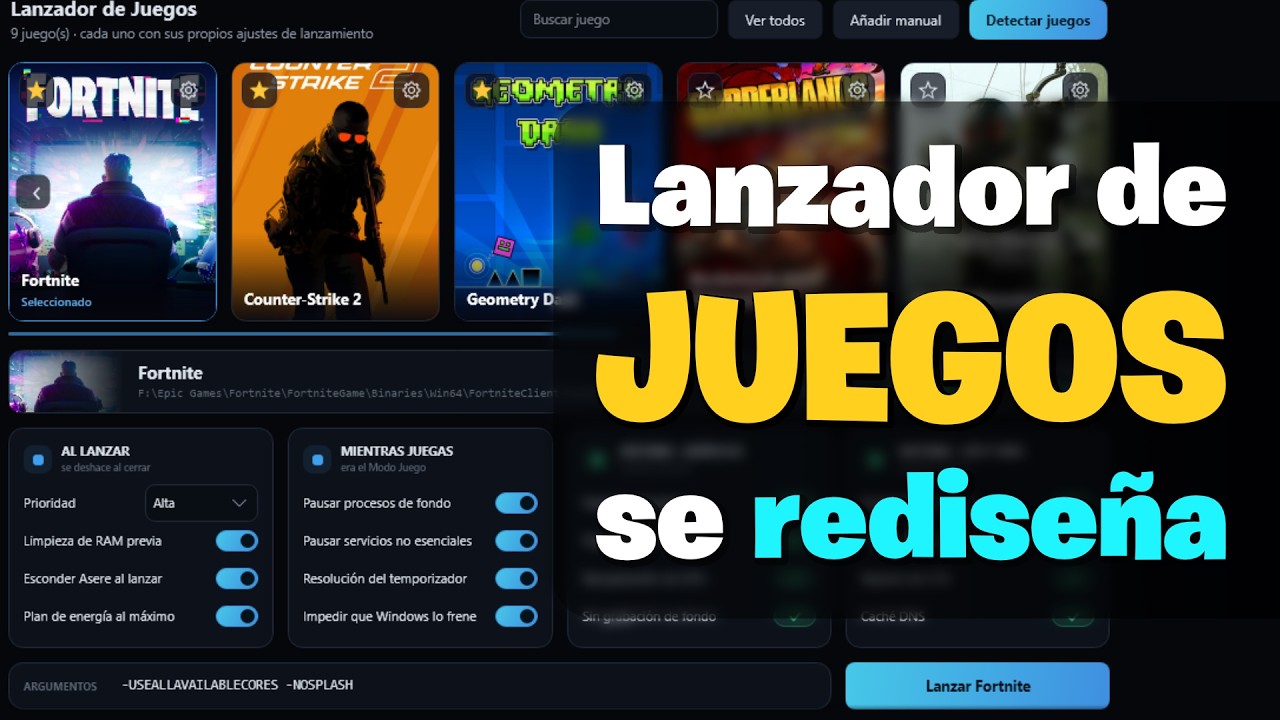 Hice ASERE para ganar FPS, así lo puedes usar hoy