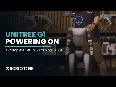 How to Start the Unitree G1 EDU | Full Power-Up & Motion Mode Guide