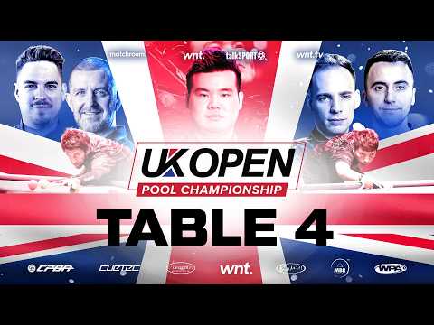 WATCH LIVE | 2026 UK Open Pool Championship | Table Four