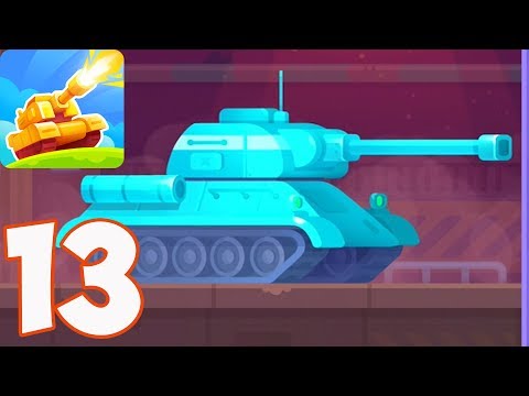 Tank Stars - Gameplay Walkthrough part 13 - New Update, New Tank T-34 (iOS, Android)