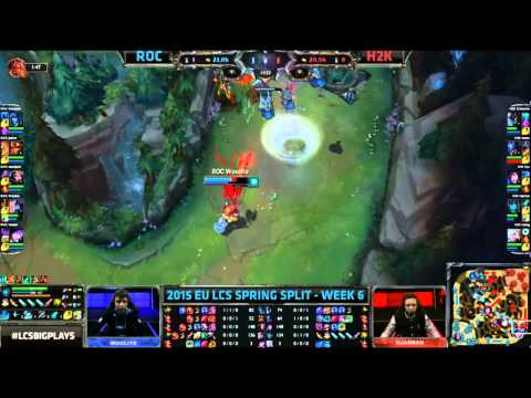 EU LCS Woche 6 Tag 1 - Roccat vs H2K