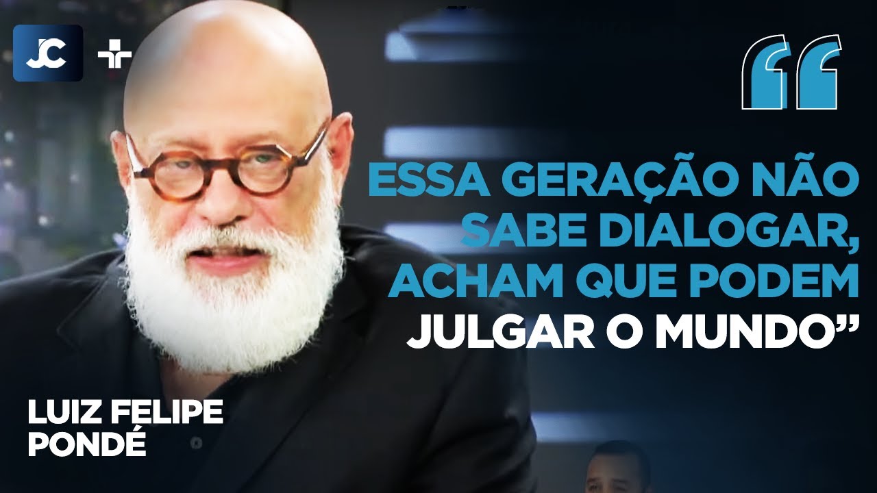 Luiz Felipe Pondé analisa GERAÇÃO Z no trabalho: "São MUITO MIMADOS"