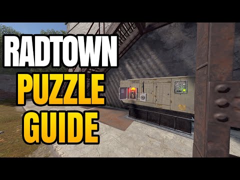 Radtown Monument Puzzle Guide In Rust | How To Run Radtown